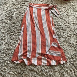 Boho Wrap Maxi Skirt